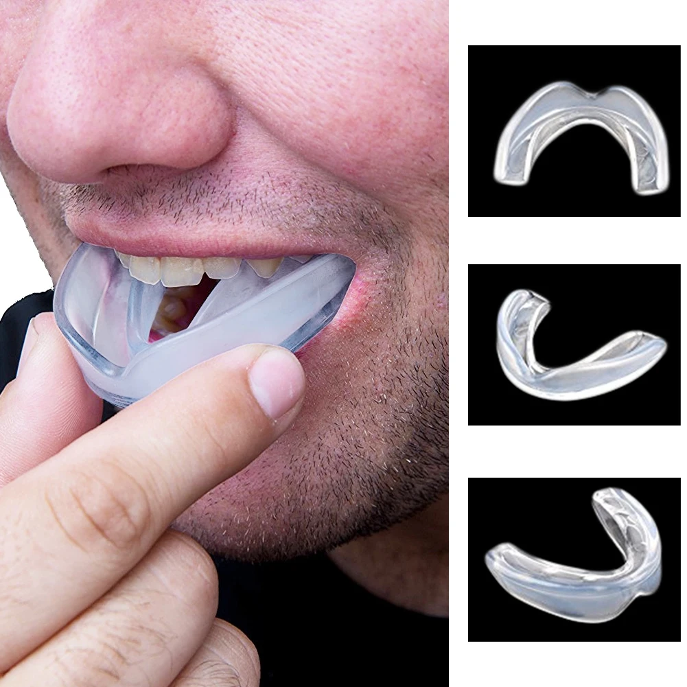 

Protective Gear Basketball Boxing Sanda Odorless Training Teeth Brace Silicone Sports Safety Portable Mouth Guard