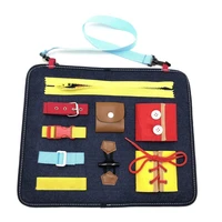 felt exercise board for babies toddlers learn to dress tie shoelaces infant life skills practice board children education tool