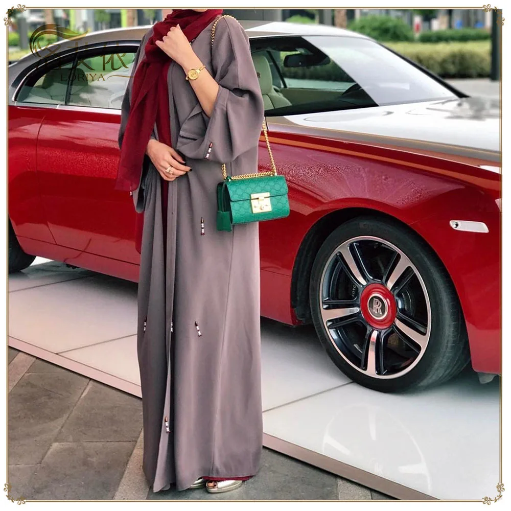 Модное классическое платье Abaya для Ближнего Востока исламский женский кардиган