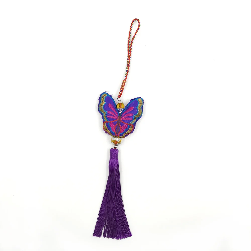 Вышитая Саше в форме бабочки саше подвеска китайском стиле декоративная