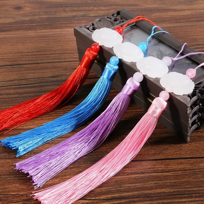 New Fashion Creativity DIY Jewelry Accessories Chinese Knot Tassel Car Bag Pendant Multicolor Handmade Trendy Gifts Wholesale
