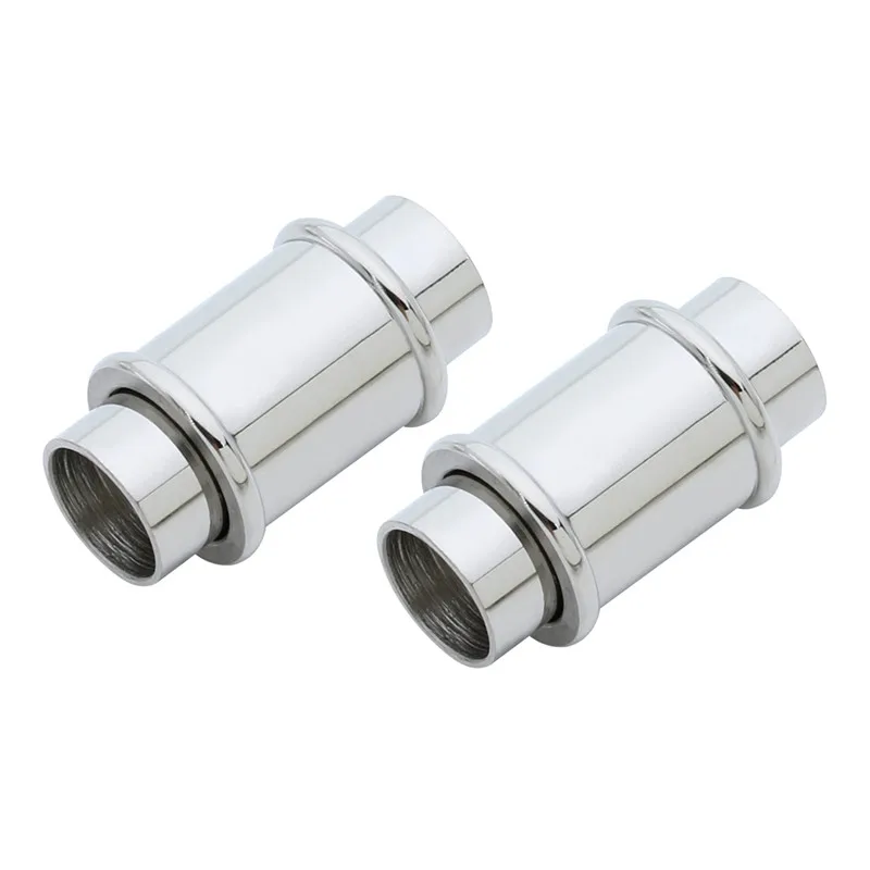 Магнитная застежка из нержавеющей стали серебристого цвета 6 мм | Украшения и