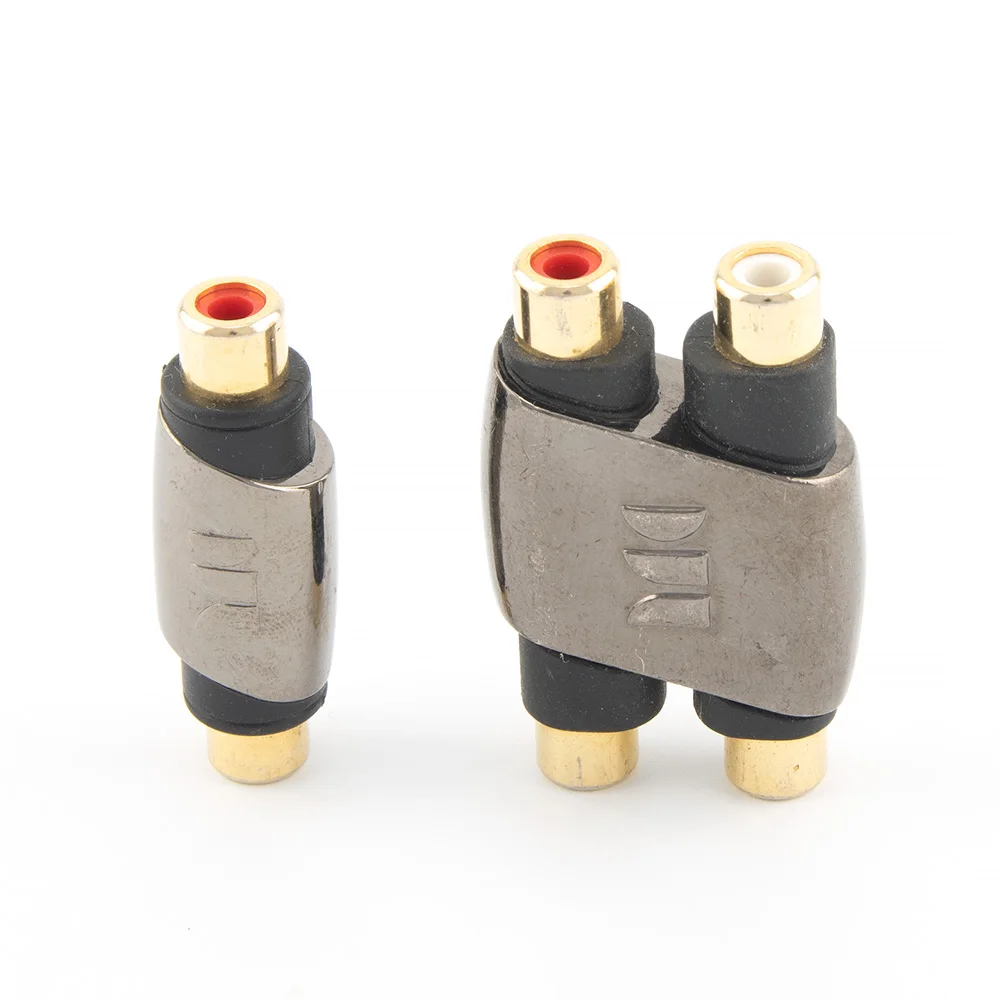 Оригинальный переходник Монстр медь RCA AV Аудио Видео разъем гнездо встроенный