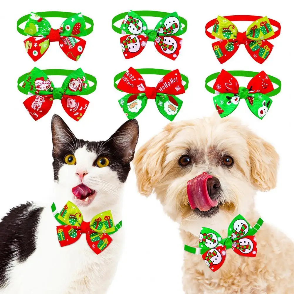 

Convenient Pet Neck Collar Adorable Easy-wearing Cats Collar Pet Dogs Cats Bowknot Collar