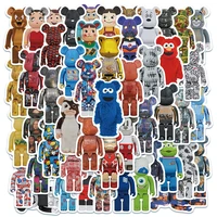103050100pcs non repetitive jimul bear toy guitar skateboard suitcase motorcycle diy stickers