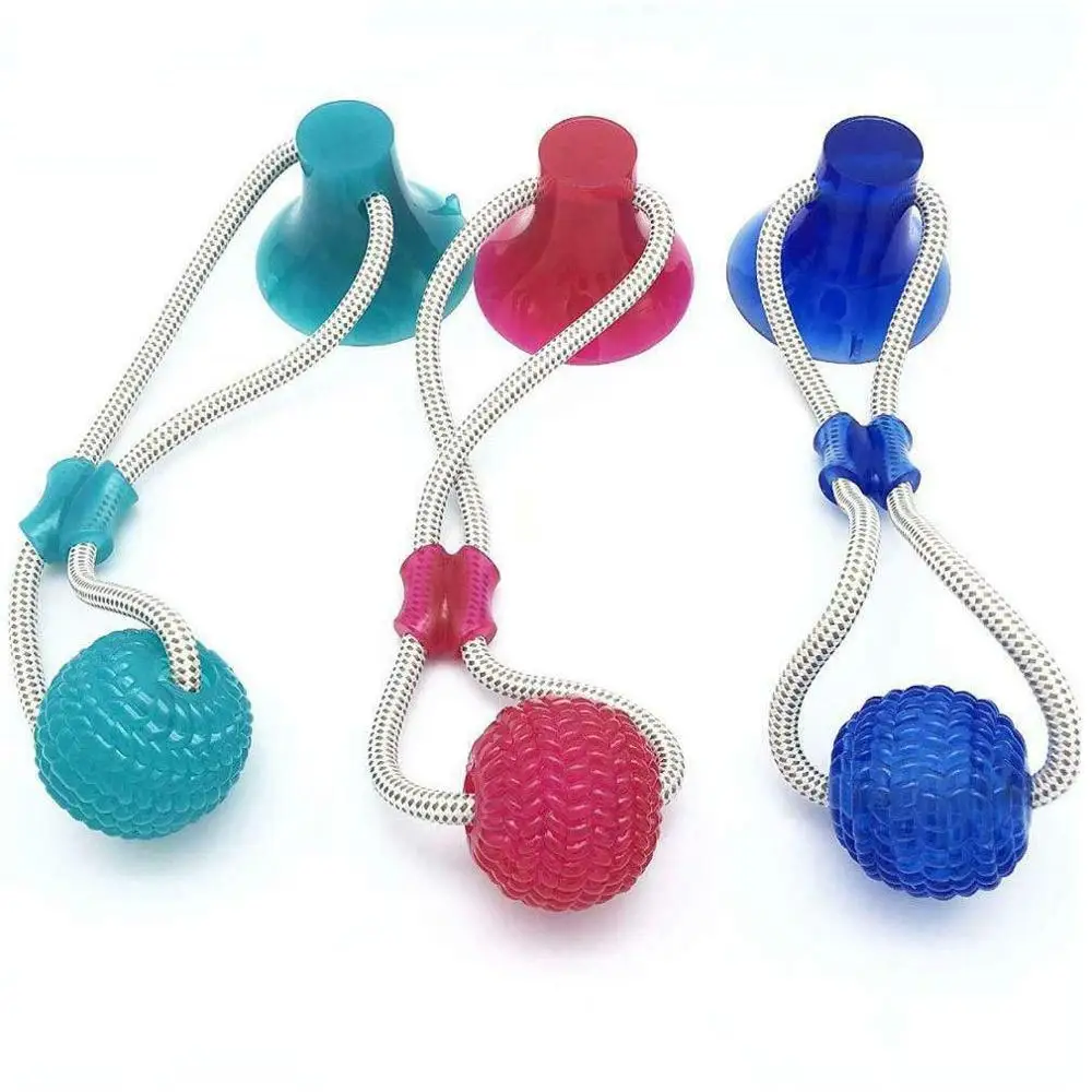 Присоска для собак игрушечная веревка моляр чистки зубов устройство отсутствия