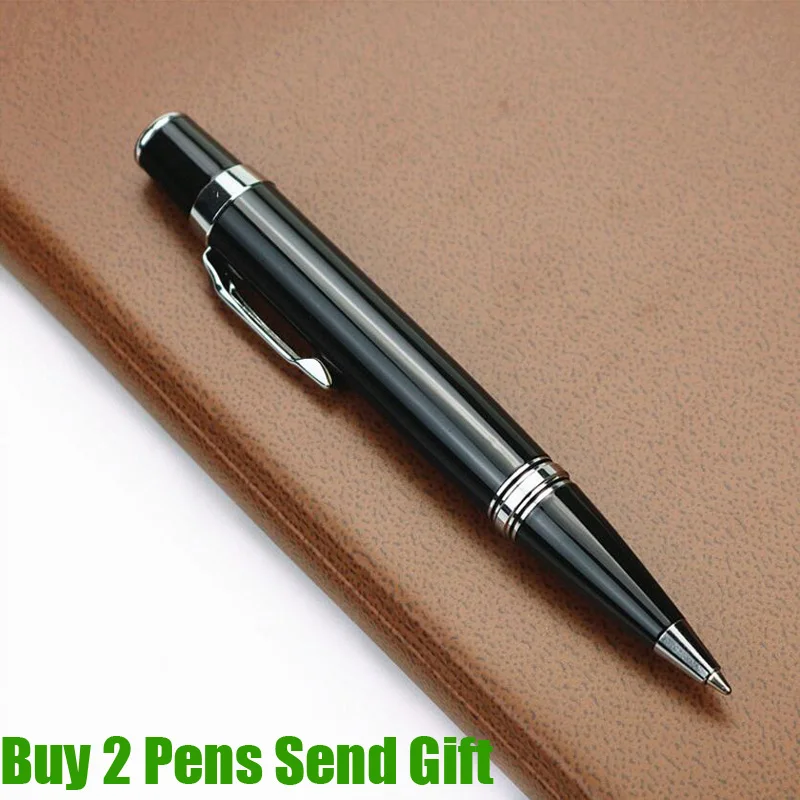 

New Arrival Short Shape Metal Ballpoint Pen Luxury Business Men Twist Writing Gift Pen Buy 2 Send Gift