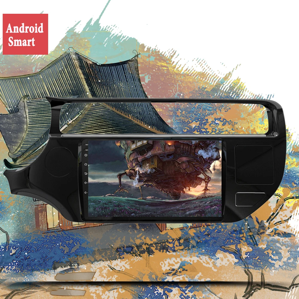 

Мультимедийный плеер, 9 дюймов, 4G LTE, Android 12,0, для KIA k3 rio 2015 2016 2017 2018 2019 2020