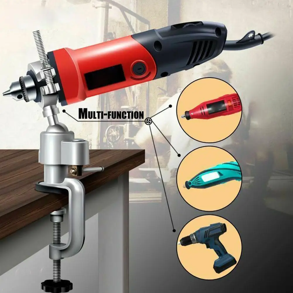 

Universal Portable Mini Electric Drill Grinder Holder Clamp Tool Accessory Stand Support Clamp Multifunctional Bench Drill R0F7