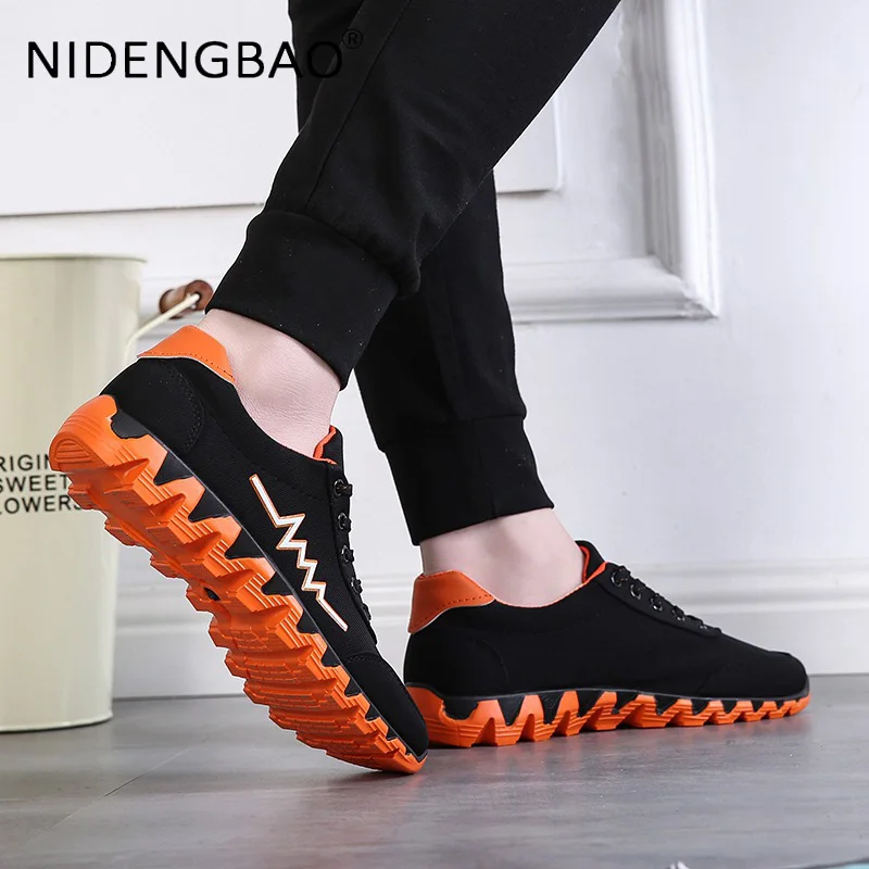 Spring Man Sneakers Skateboard Shoes Lightweight Breathable Male Walking Casual Sports Shoes Basket Homme Zapatillas Size 39-44