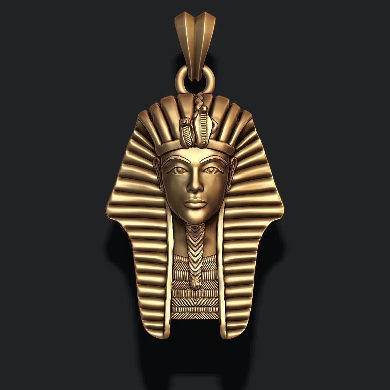 

Accessories for Men Women Ethnic Religious Faith Unisex Charm Jewelry Gift Retro Egypt Sphinx Egyptian Pharaoh Pendant Necklace
