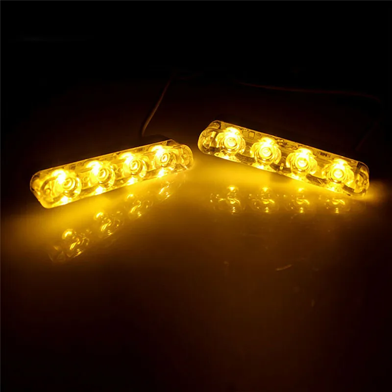 16LED стробоскопы для авто стробоскоп светильник для автомобиля Грузовик аварийный светильник мигающий пожарный светильник s стробоскоп мигающий светильник тире полицейский светильник