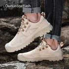 Модные сетчатые повседневные дышащие кроссовки на шнуровке, весна-осень-лето, мужские уличные, удобная мужская обувь