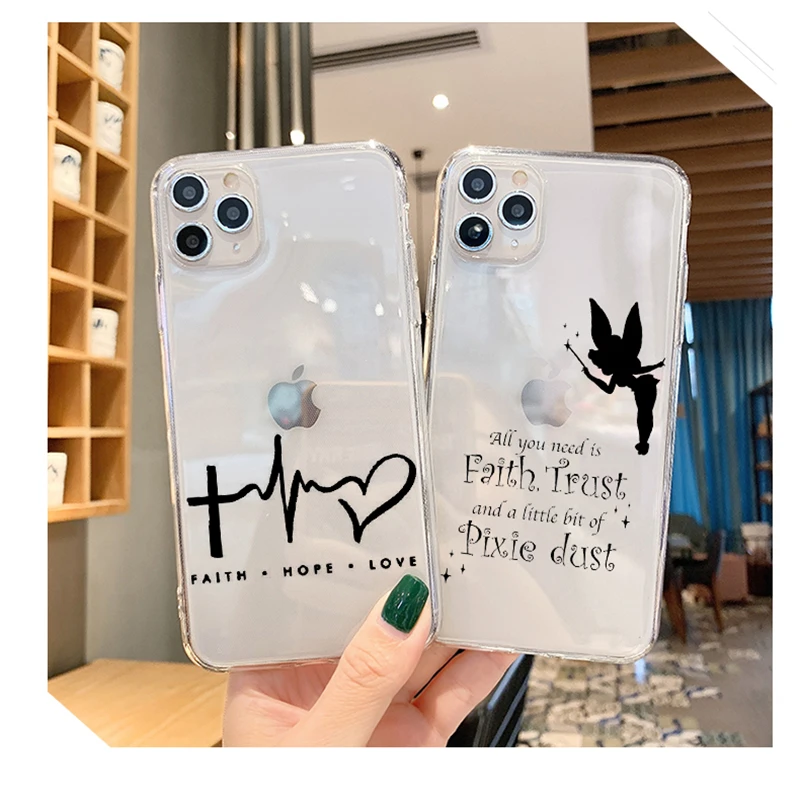 Вера христианская религиозная Иисус мягкий силиконовый матовый чехол для iPhone 12 11