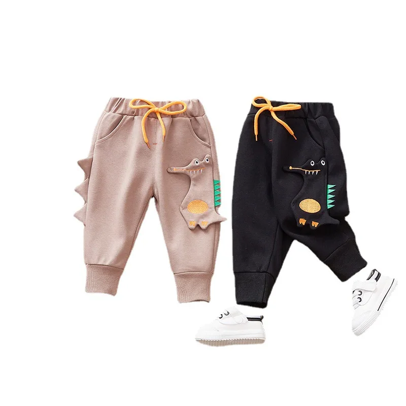 

Dinosaur Print Children's Pants Spring Toddler Boy Pants Infant Casual Cotton Trousers Baby Clothes Newborn Girl Sports Pant