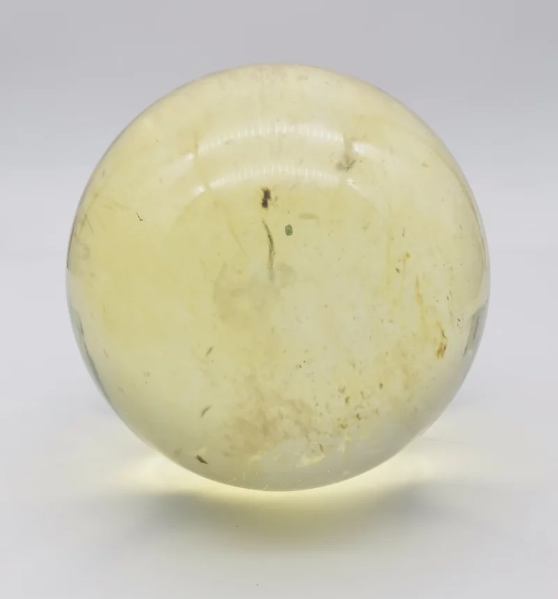 

2021 New Arrival 1Pc 100mm Decor Ball Yellow Color ball/sphere Mineral Specimen quartz ball feng shui home decoration ball