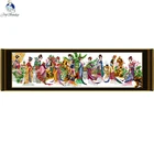 Вышивка крестиком Joy Sunday Twelve Jinling, ткань 14CT с принтом, DMC, сделай сам, ручная работа, украшение для дома