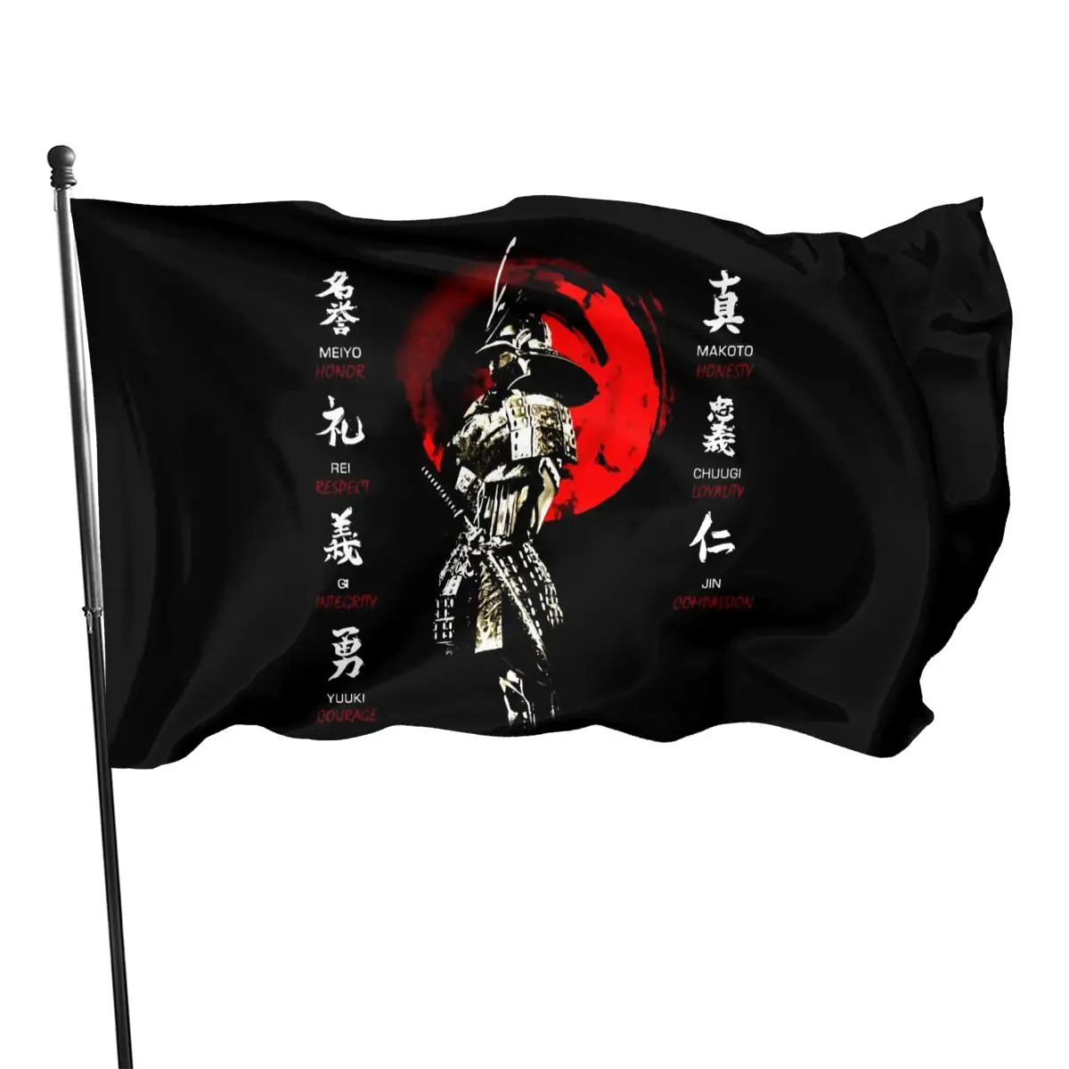 Бусидо код достоинства меч самурая японский Ronin Катана Летний стиль праздник
