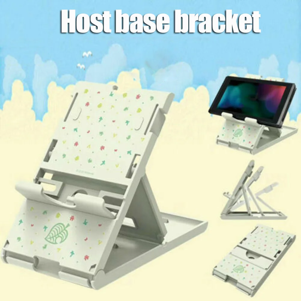 Складная портативная игровая подставка с мультяшным принтом игровой держатель