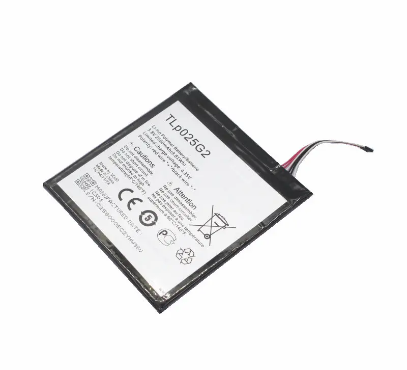 1x2580 мАч/9.81Wh TLp025GC TLp025G2 Батарея для Alcatel Работает с любым оператором запасные One Touch