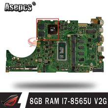 P5440FF original motherboard with 8GB RAM I7-8565U V2G For ASUS P5440 P5440F P5440FF laptop motherboard mainboard tested 100% ok