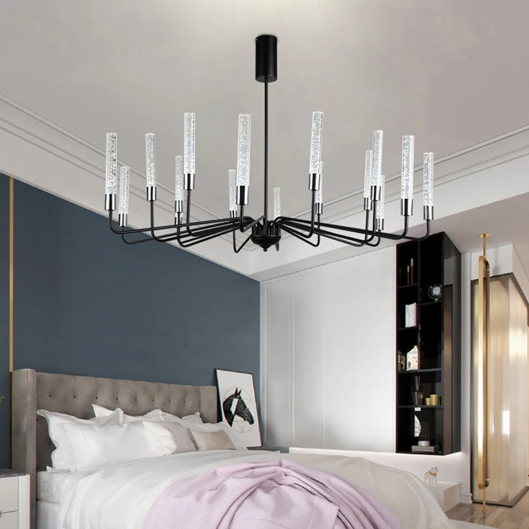 20 оптовых прямых продаж домашняя лобби средняя алюминиевая акриловая черная W