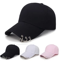 baseball cap for spring and summer pink baseball cap sun hat snapback hat outdoor leisure hip hop fitted cap for men women