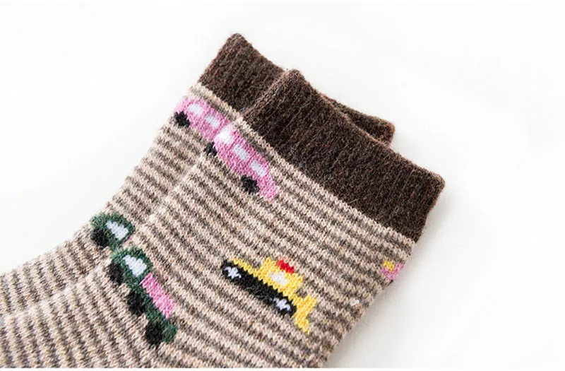 Зимние толстые Детские носки для младенцев Теплые мягкие зимние теплые