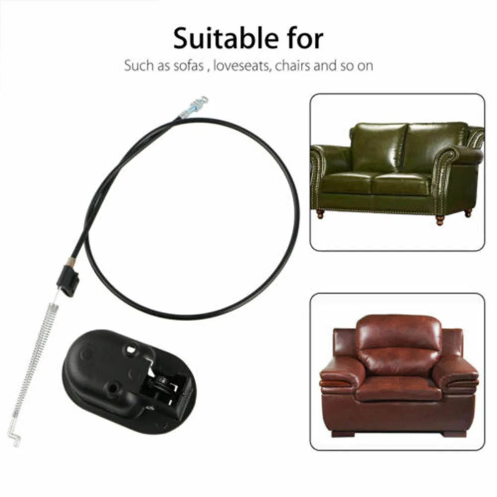 

Metal Sofa Recliner Release Handle Pressure Bar Pull Cable Chair Switch Wire EJ