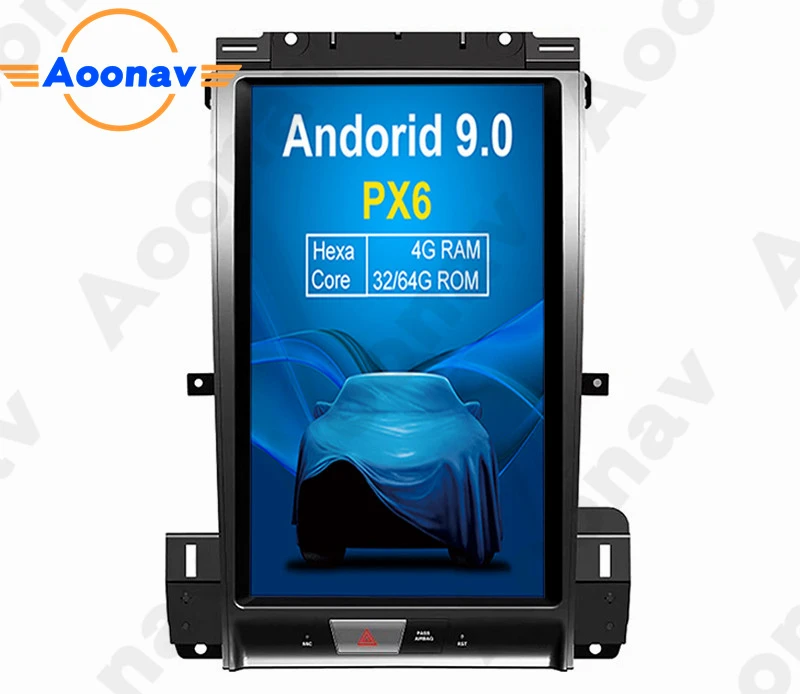 AOONAV автомобильный вертикальный экран для Ford Taurus 2012-2016 GPS-радиоприемник