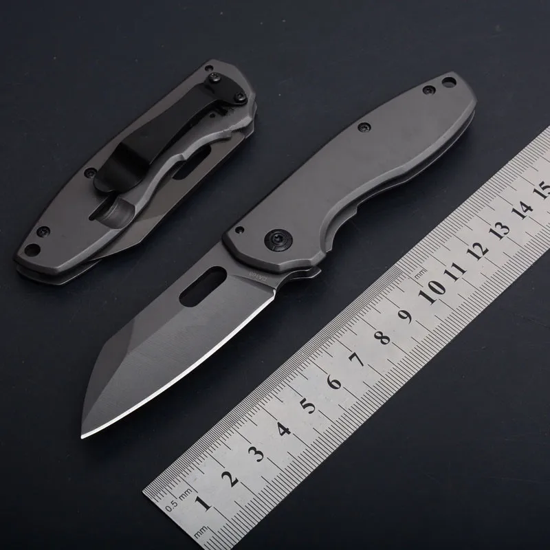 Карманный нож для повседневного использования складной цельностальная ручка