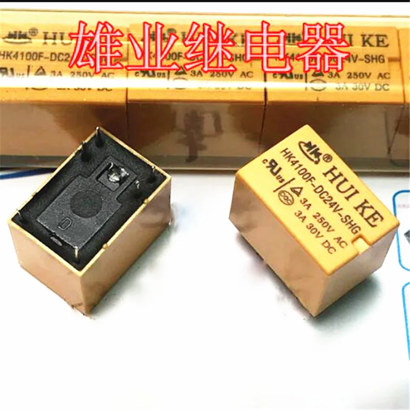 

24V Реле HK4100F 24VDC DC24V 3A 6PIN