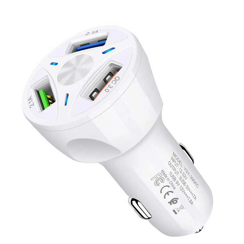 Автомобильное зарядное устройство NOHON с функцией быстрой зарядки 3 0 Usb-порта для