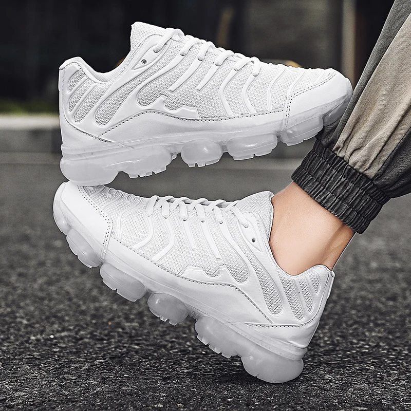 Беговые кроссовки мужские, тренировочные, сетчатые, атлетические, не скользящие, легкие, марафонские, удобные, кроссовки с шнуровкой, для мужчин, для бега и спорта.