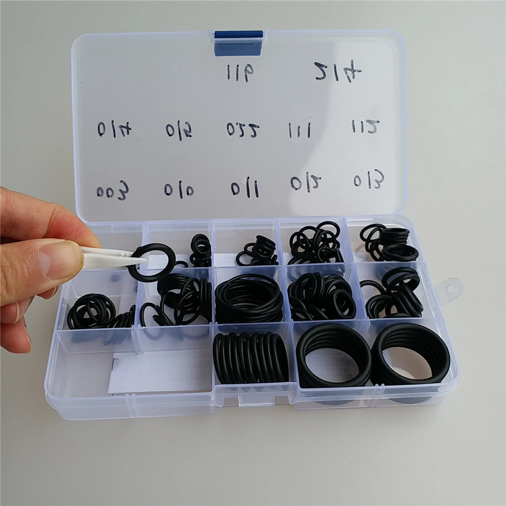 

Set of 170 Tech Diving O-Rings 70 durometer Rubber Ring Washer for Dive Gears