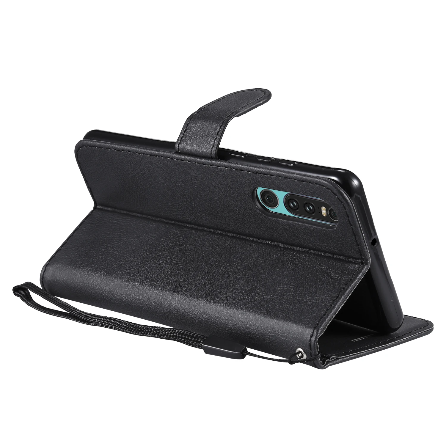 Кожаный чехол-книжка для huawei P30 P20 Pro mate 30 20 10 Lite P Smart Y5 Y6 Y7 Y9 чехол с ремешком