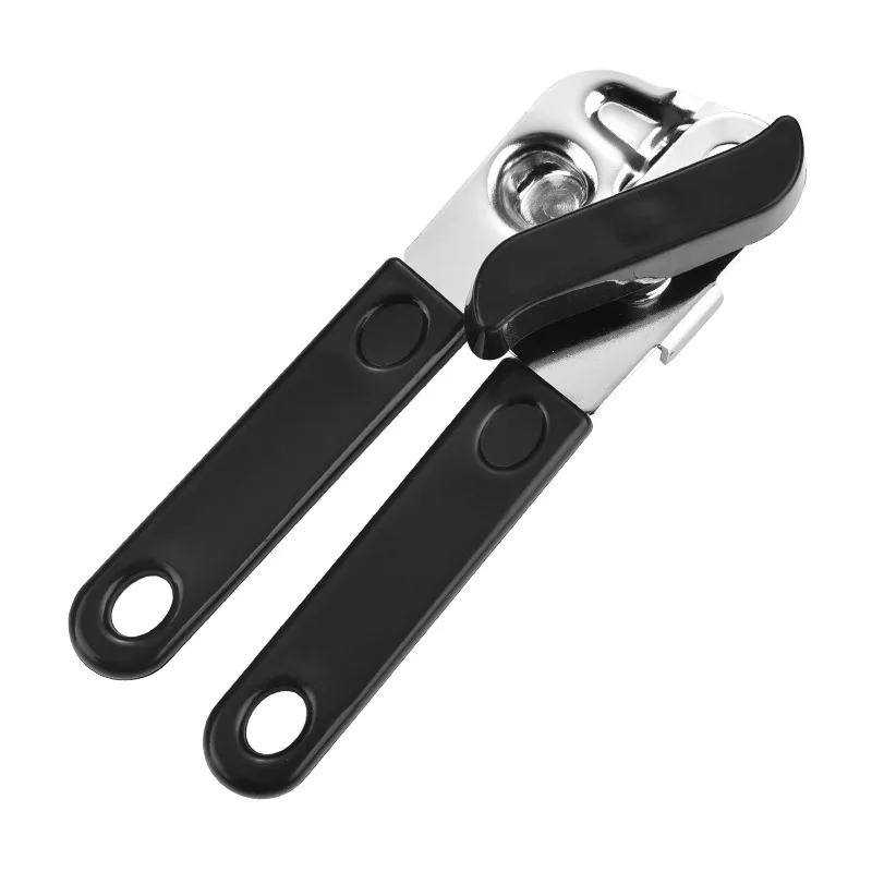 Пластиковый консервный нож с двойной ручкой практичный и экономичный инструмент