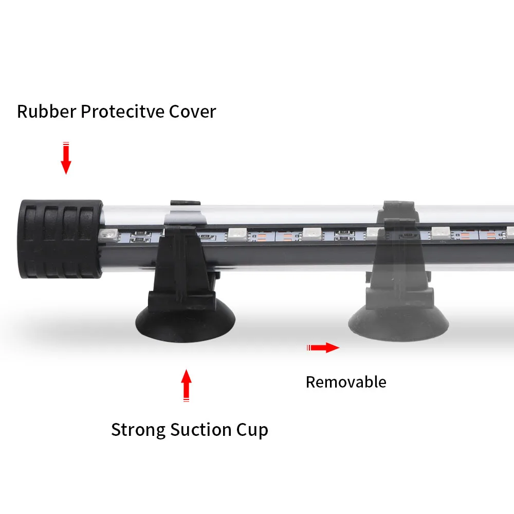 Лампа для аквариума с Европейской/американской вилкой водонепроницаемая