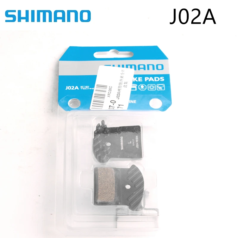 Shimano J04C J02A G02A охлаждающие ласты Металлические тормозные колодки совместимы с тормозными M9000/M9020/M987/M985/M8000/M785/M7000/M675/M6000