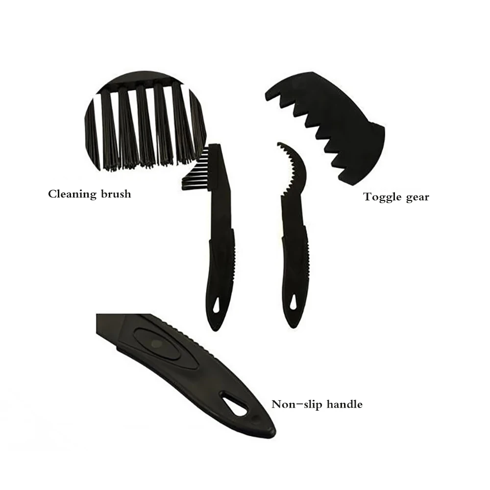 

1 Set Scrubber Bicycle Chain Cleaner Bike Brushes Scrubber Wash Tool Mountain Cycling Cleaning Kit Outdoor Accessory Portable