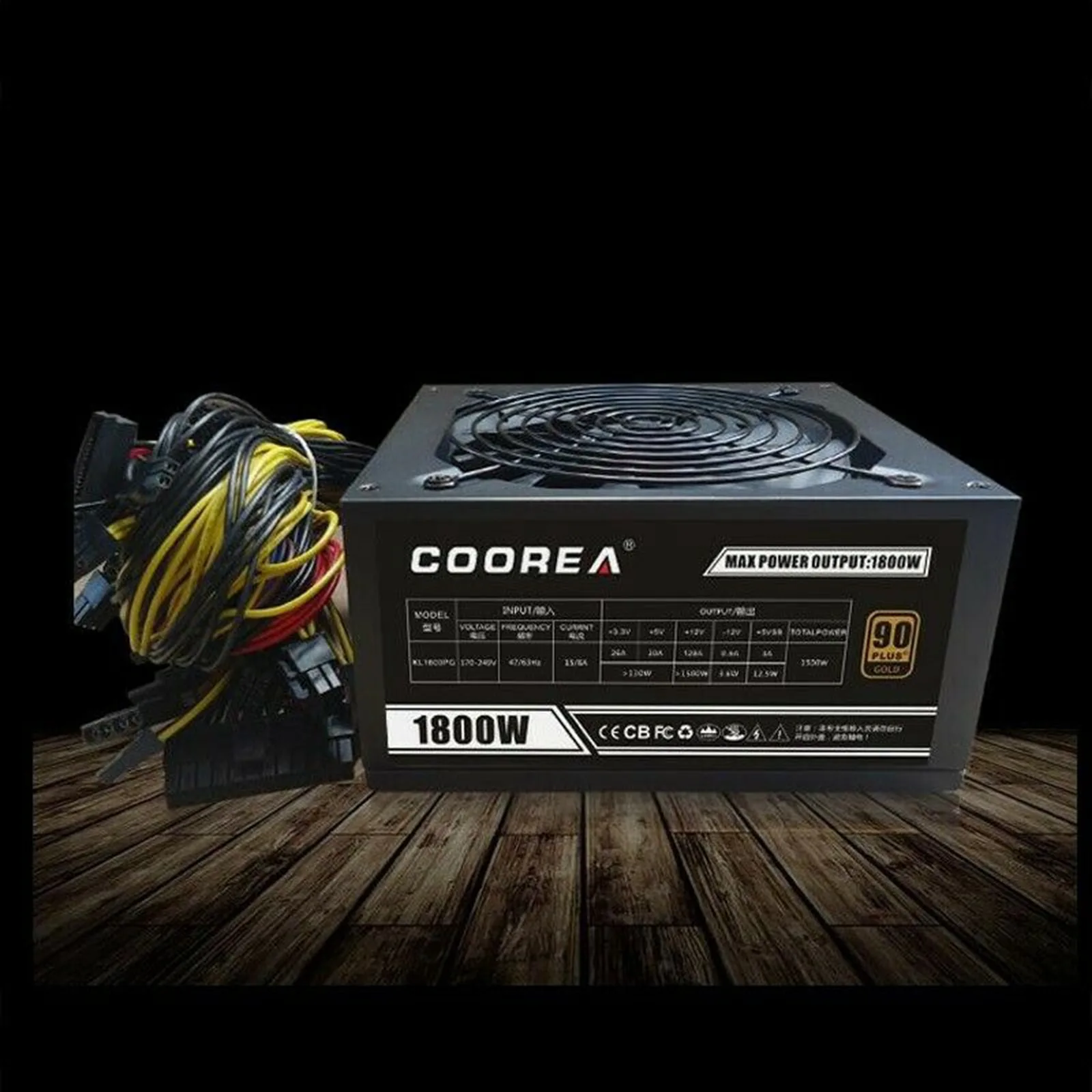 Блок питания 2000 Вт для ПК блок майнинга сервера поддержка 6 графических карт |