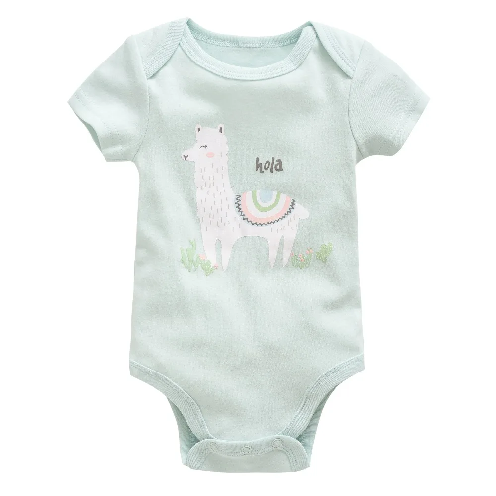 Carters для маленьких девочек одежда для детей короткий рукав 3 шт./компл. из хлопка, бренд bebe, комплект одежды для маленьких детей; комбинезон для новорожденных Carters, одежда для маленьких мальчиков