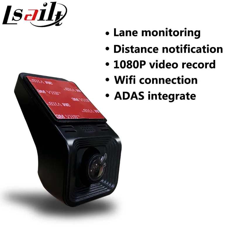 Автомобильный видеорегистратор 1080P Wi Fi подключение ADAS интегрирует era с