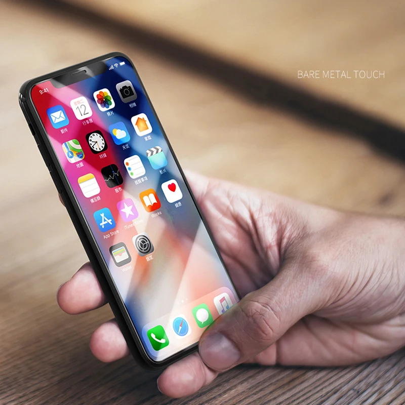 Защитная пленка для iPhone X XS Max XR закаленное стекло с нанопокрытием жидкое УФ 11 Pro 7 8