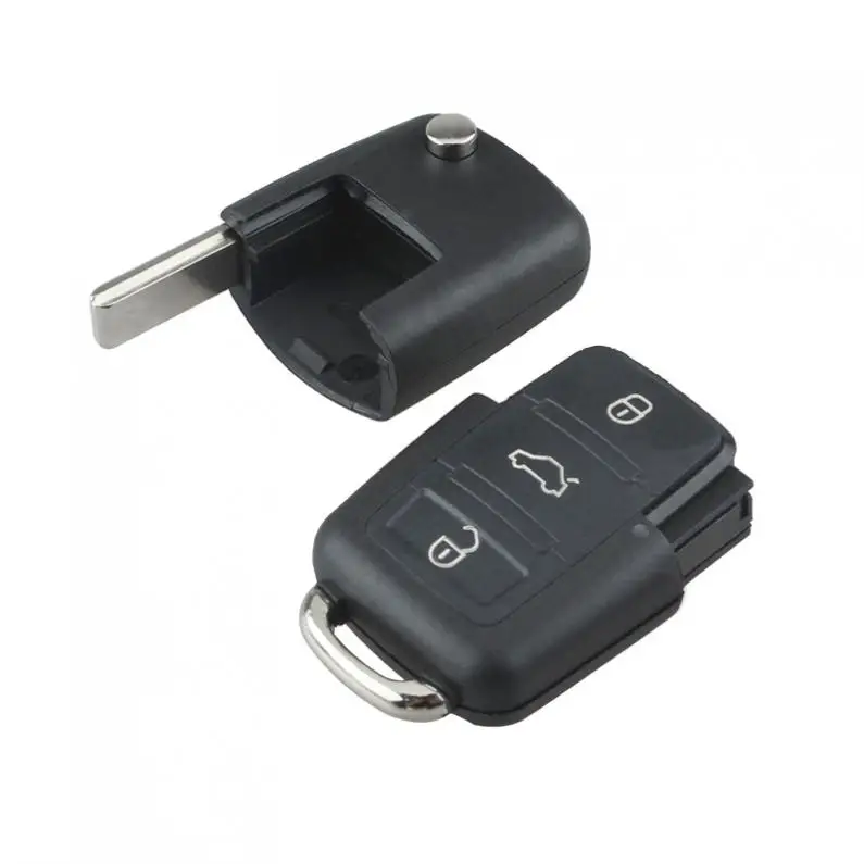 1 шт. прочный черный 4 кнопки умный пульт сменный Футляр для ключей без чипа с