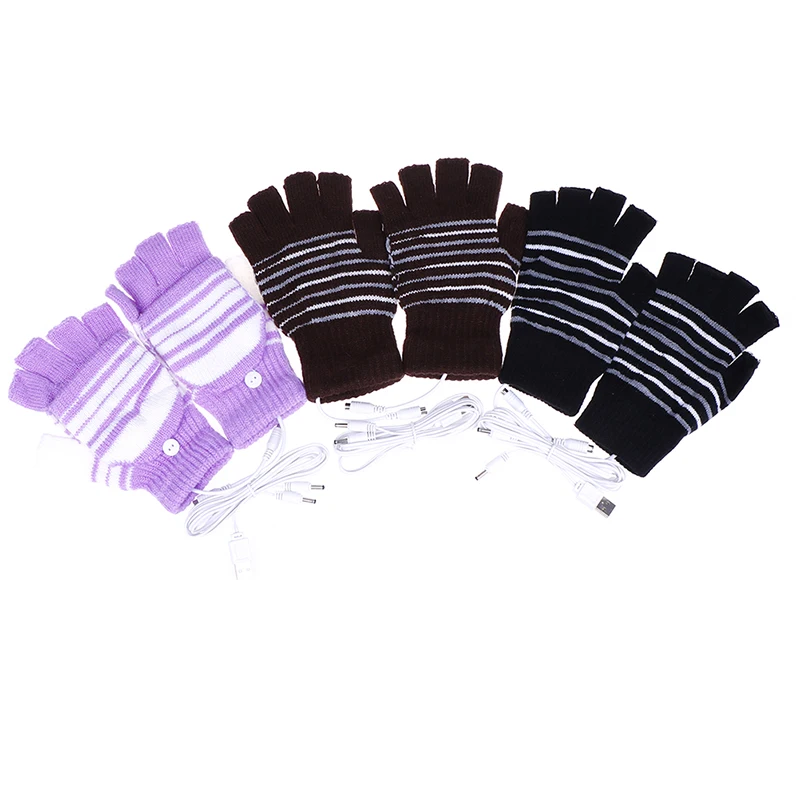 Перчатки с электрическим подогревом зимние теплые перчатки для рук питанием от