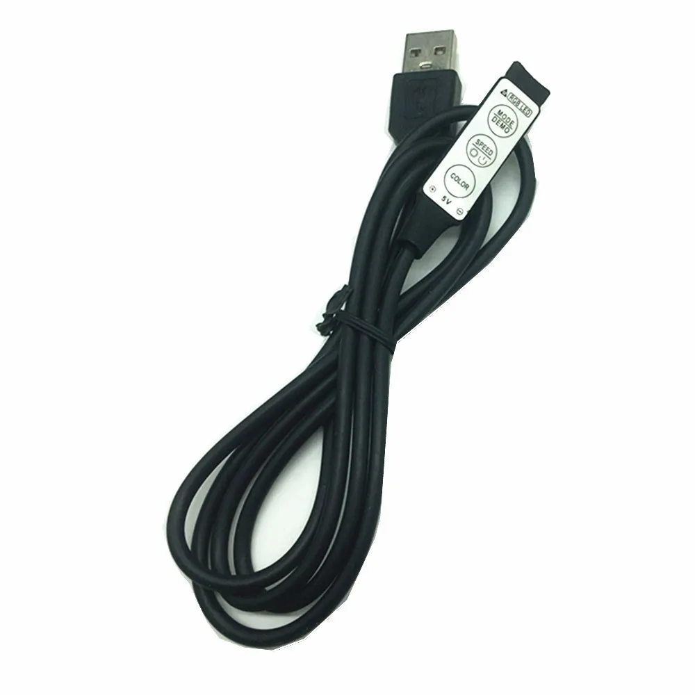 

DC5-24V USB/DC Mini Bluetooth compatible smart phone APP wireless control 5050 3528 RGB LED strip controller