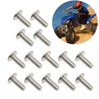 Комплект болтов для Yamaha Banshee YFZ350 ATV, крылья корпуса, пластиковая рамка болтов Banshee 350 Blaster 200 Kodiak 400 Kodiak 700 Raptor 250