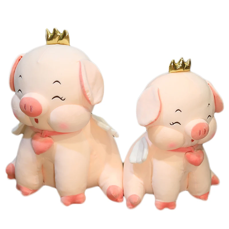 Мультяшные милые плюшевые игрушки в виде розовой свиньи 1 шт. 35/45/55 см набивные