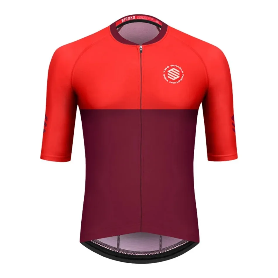 Stock Aero Cycling Jersey Summer Bike Shirt Men Short Sleeve Tops Ropa Ciclismo Maillot Shorts Suit MTB Jacket Hombre Clothing